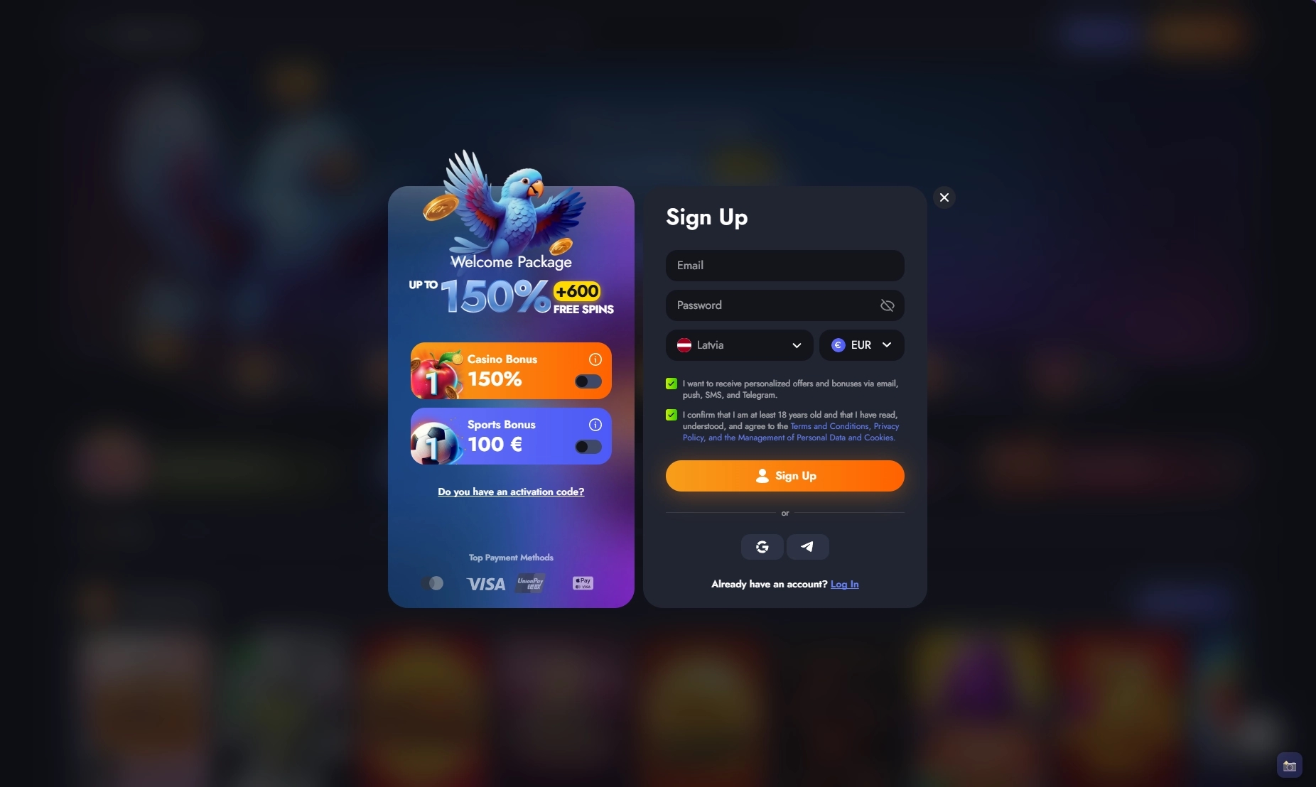 mobile app